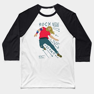 Rock night live Baseball T-Shirt